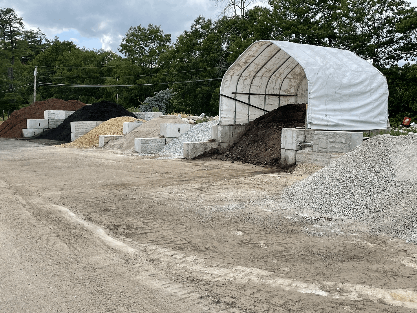 landscape materials delivered